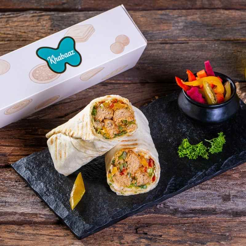 Plant Protein Shawarma Roll